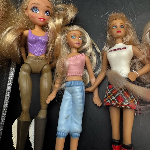 McDonald’s Mini Doll Bundle Set Of 7 Girls Toy Barbies And My Scene Dolls - Picture 2 of 10
